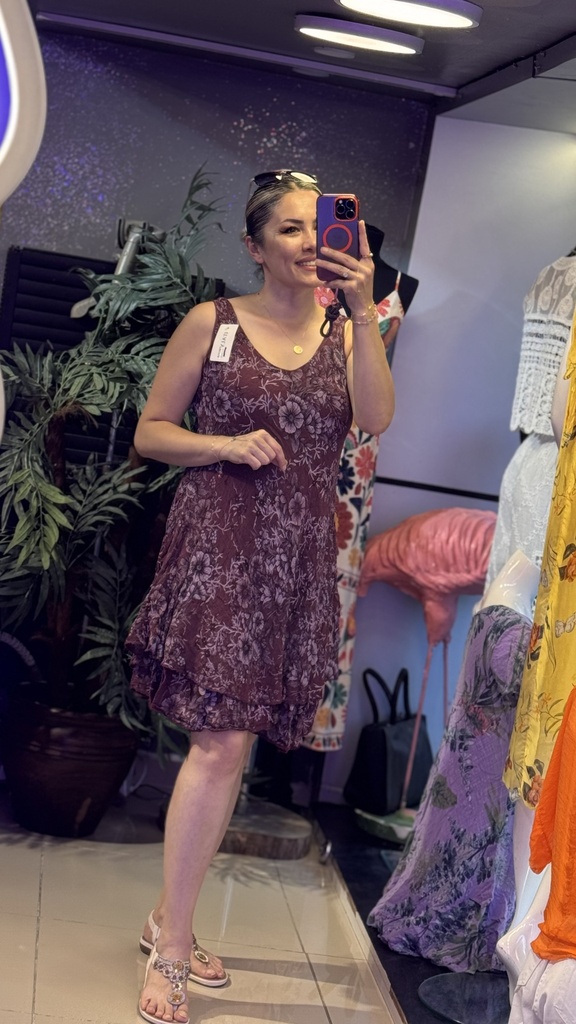 ASKILI ÖN ARKA V YAKA İTALY ELBİSE 🌸