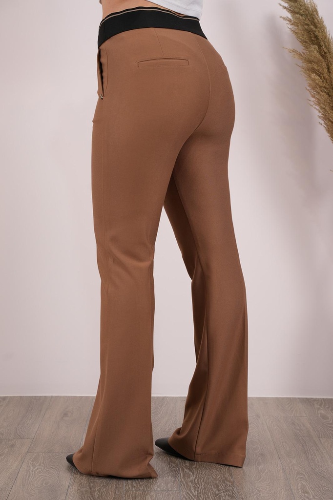 Düz Kemerli Pantolon