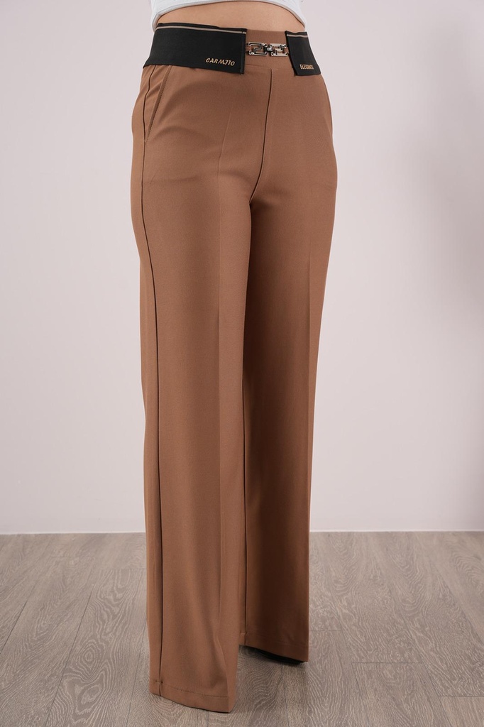 Düz Kemerli Pantolon
