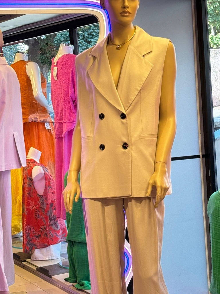 İkili Yelekli Takım