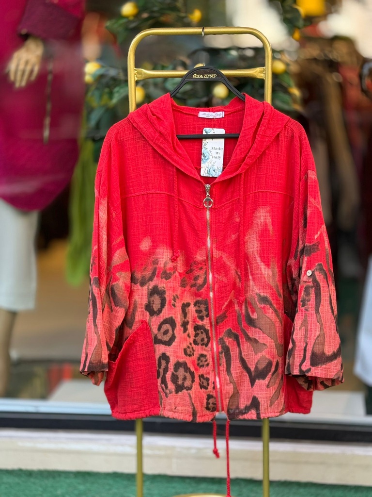 Kapüşonlu İtaly Gömlek