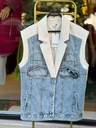 Jean Tasarım Yelek