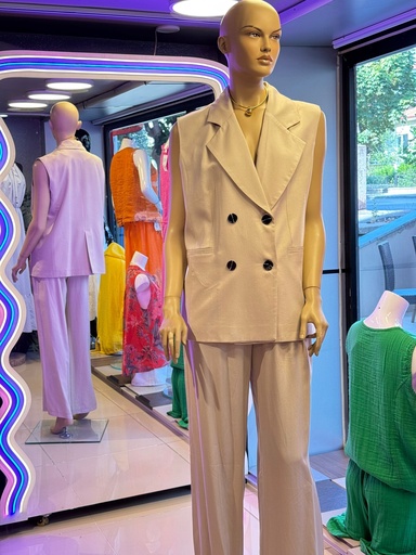 İkili Yelekli Takım