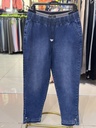BÜYÜK BEDEN FULL LİKRALI MOM JEANS 
